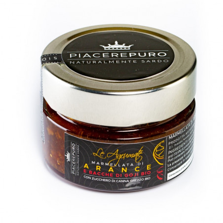 Apricots confiture and organic cane sugar - Piacere Puro