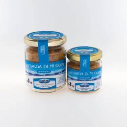 Bottarga di Muggine di Cabras Grattugiata - FAO 37.1.3 - Vasetto da 40 gr - Nuovo Consorzio Cooperative Pontis